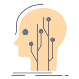 Menschliches Gehirn  Symbol