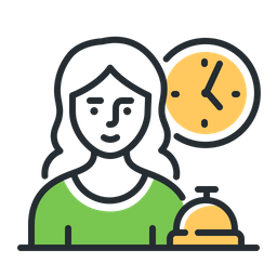 Receptionist  Icon