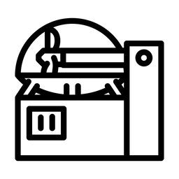 Hochgeschwindigkeitsschneider  Symbol