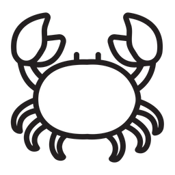 Krabbe  Symbol