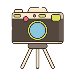 Camera tripod  Icon