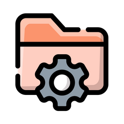 File Management  Icon