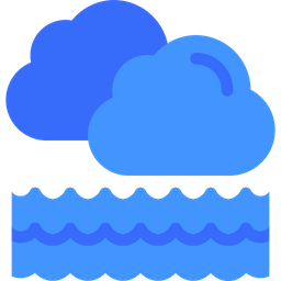 Cloud Wave  Icon