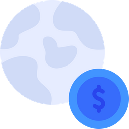 Dinero del globo  Icono
