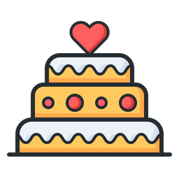 Wedding Cake  Icon