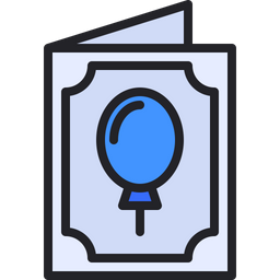 Birthday Card  Icon