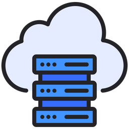 Cloud Server  Icon