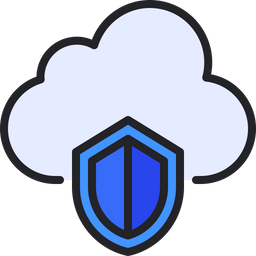 Cloud Shield  Icon