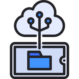 Cloud Folder  Icon