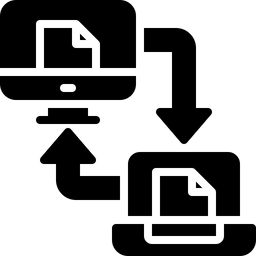 Datei synchronisieren  Symbol