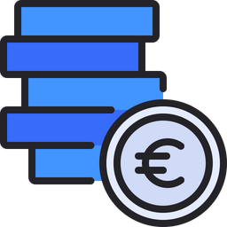 Euro Coins  Icon