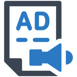 Advertisement magazine  Icon