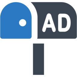 Advertisement letter post  Icon