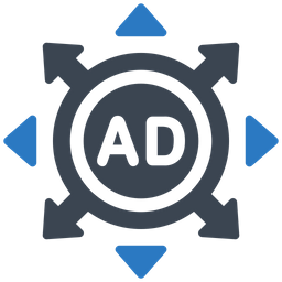 Ads spread direction  Icon