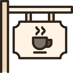 Café-Zeichen  Symbol