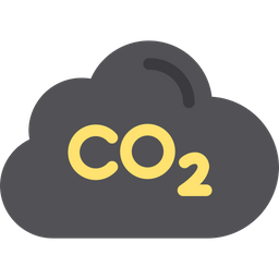 Carbon Dioxide  Icon