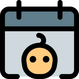 Baby Calendar  Icon