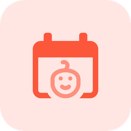 Baby Calendar  Icon