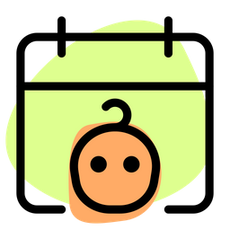 Baby Calendar  Icon