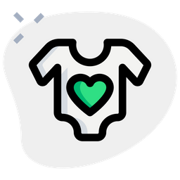 Babykleidung  Symbol