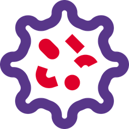 Corona-Virus zwei  Symbol