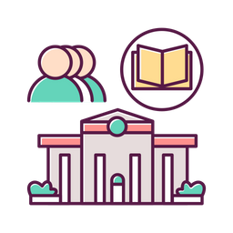 Public libraries  Icon