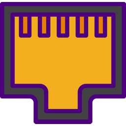 Ethernet Socket  Icon