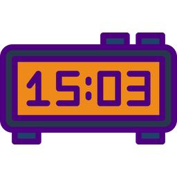 Digital Clock  Icon