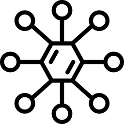 Diagrama de química  Ícone