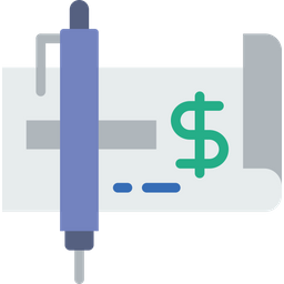 Cheque  Icon