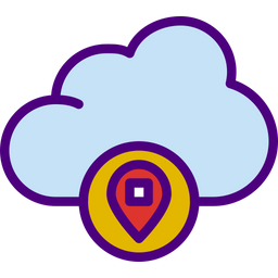 Cloud-Standort  Symbol