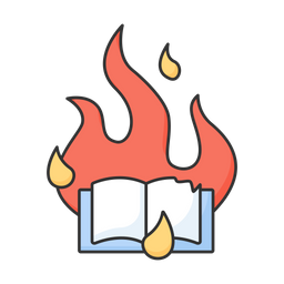 Book burning  アイコン