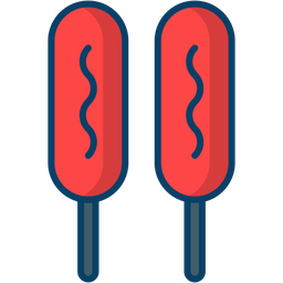 Corn Dog  Icon