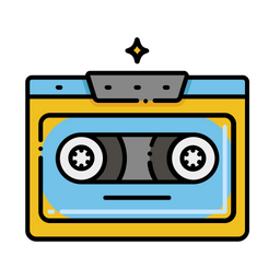 Audio Cassette  Icon