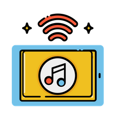 Audio Streaming  Icon