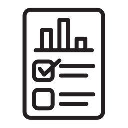 Financial Report  Icon