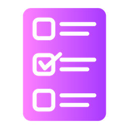 Checklist  Icon