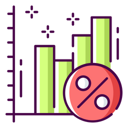 Rate Graph  Icon