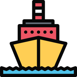 Motor Ship Vehicle Icon
