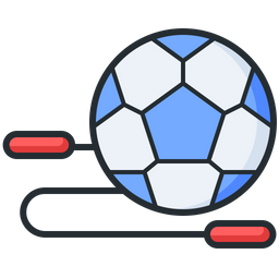 줄넘기와 공 건너뛰기  아이콘