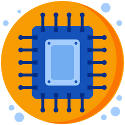 Processor Chip  Icon