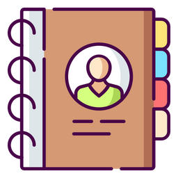 Contact Book  Icon