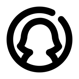 Weiblicher Kreis  Symbol