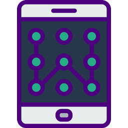 Mobile Pattern Lock  Icon