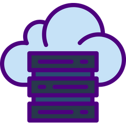 Cloud Server  Icon