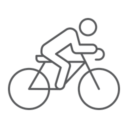 Radfahrer  Symbol