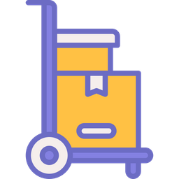 Package Trolley  Icon