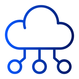 Cloud Data  Icon