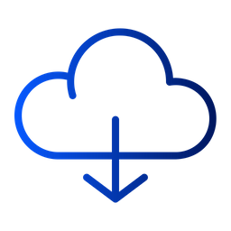 Cloud Download  Icon