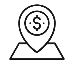 Bank Location  Icon